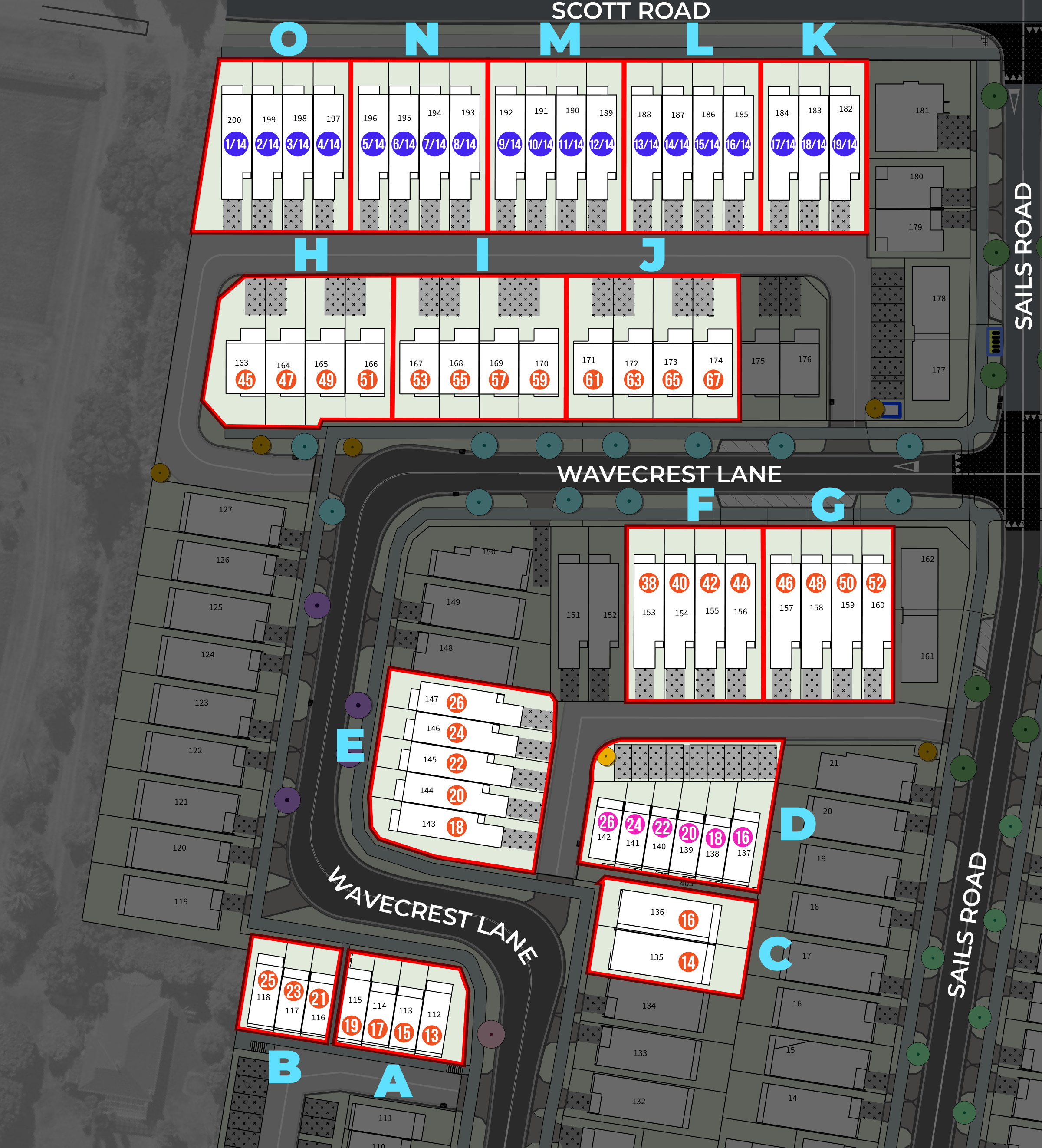 Scott Point Marina subdivision plan